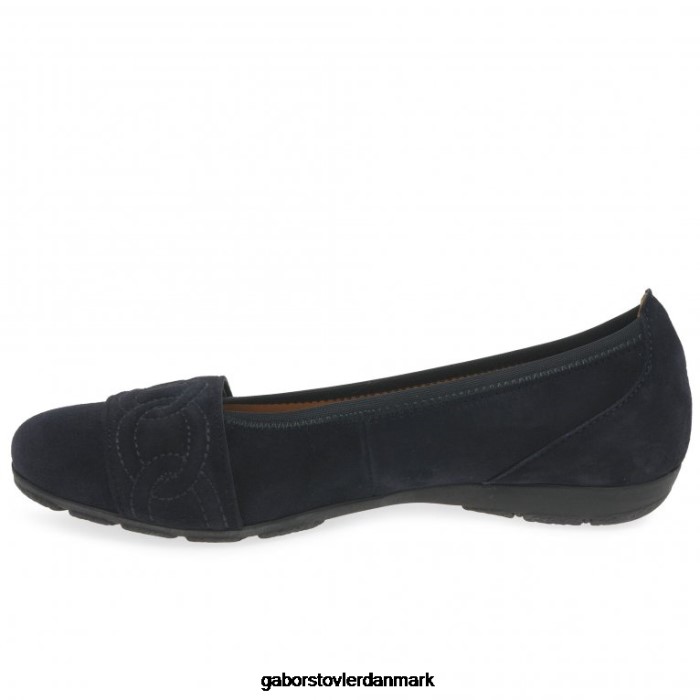 Gabor Kvinder lighedssko 4T2H616 fodtøj atlantisk ruskind