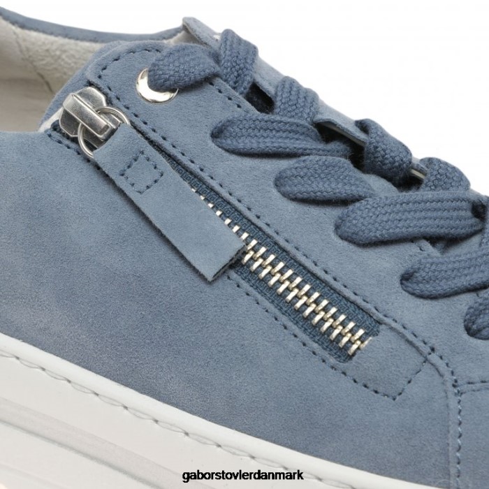 Gabor Kvinder lyng casual sneakers 4T2H6325 fodtøj nautisk ruskind