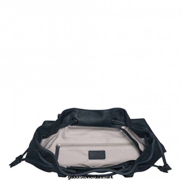 Gabor Kvinder malu skuldertaske med snoretræk 4T2H6294 tilbehør mørkeblå