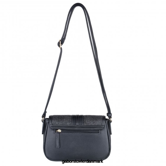 Gabor Kvinder manu sadeltaske håndtaske 4T2H6308 tilbehør blandet sort