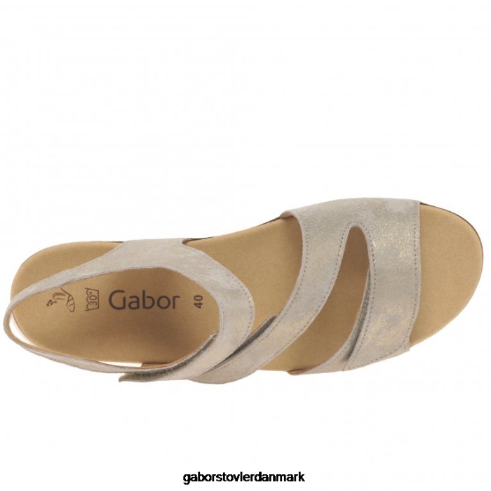 Gabor Kvinder morgenfrue sandaler 4T2H6169 fodtøj muschel caruso