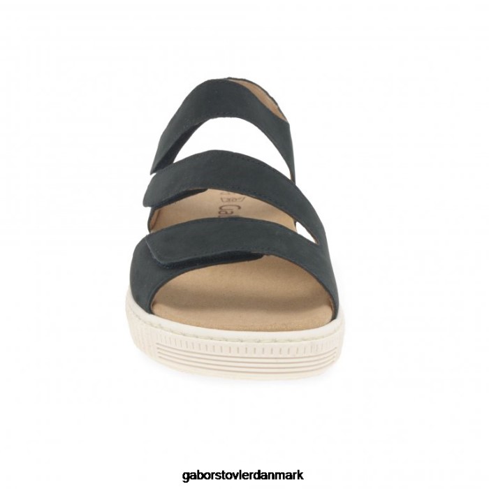 Gabor Kvinder morgenfrue sandaler 4T2H6170 fodtøj natblå nubuck