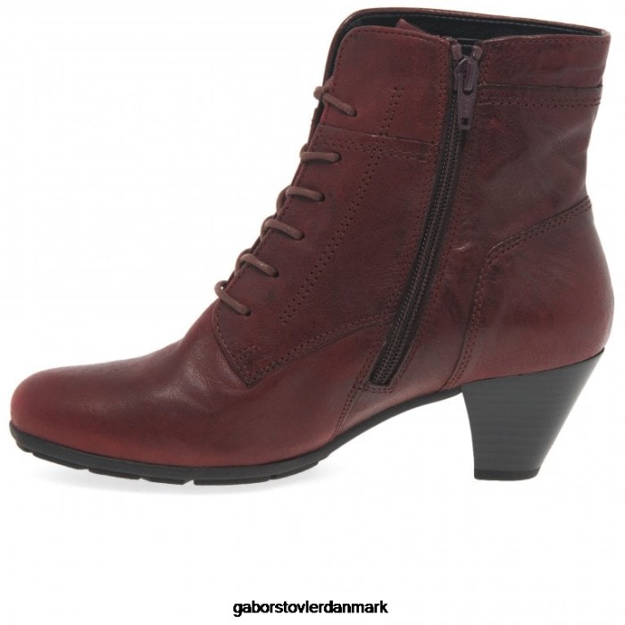 Gabor Kvinder nationale ankelstøvler 4T2H6184 fodtøj mørkerød