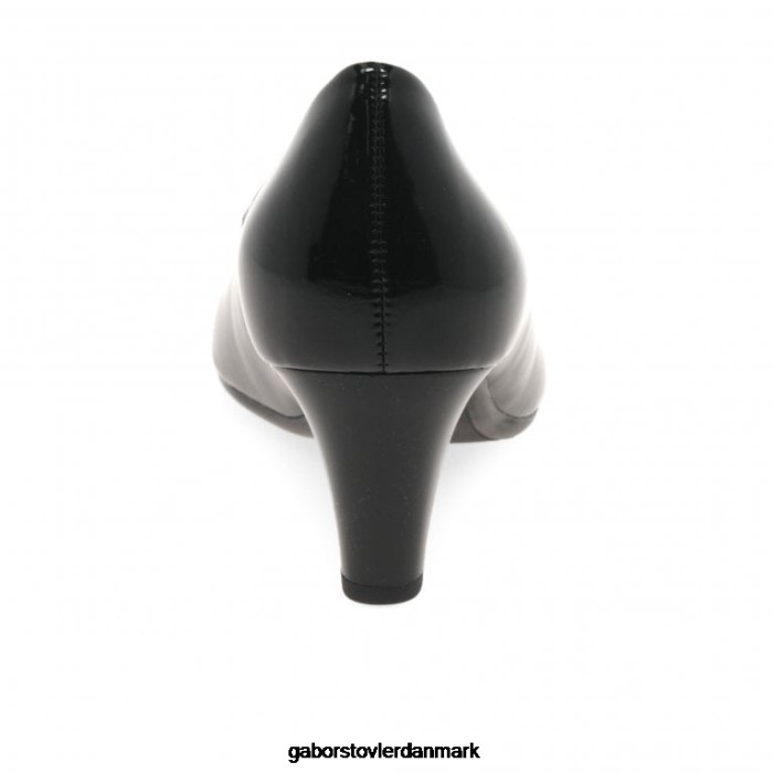 Gabor Kvinder nesta ii banesko 4T2H6317 fodtøj sort patent hi-tec