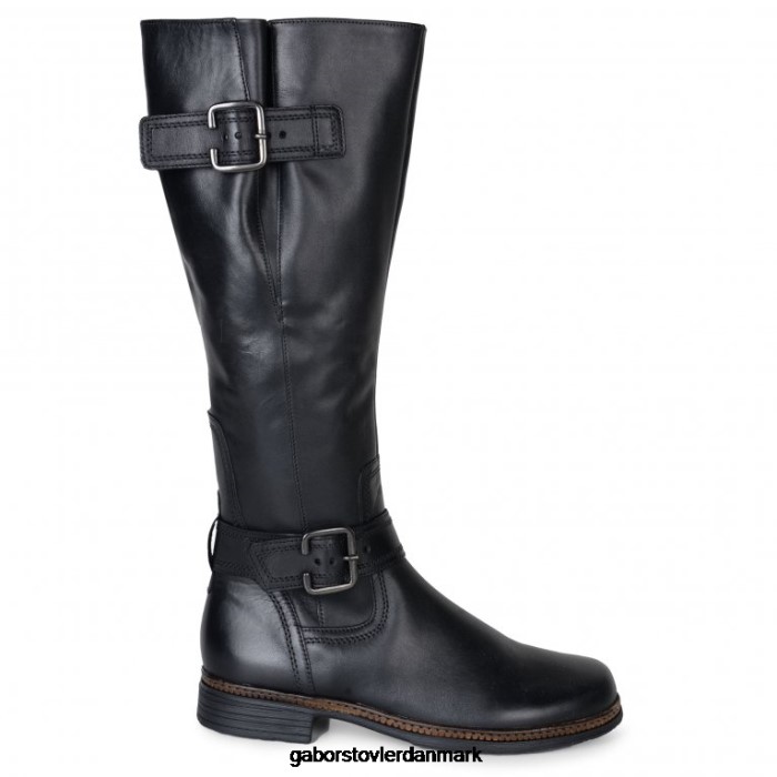 Gabor Kvinder nevada (m) knæhøje støvler 4T2H6275 fodtøj sort