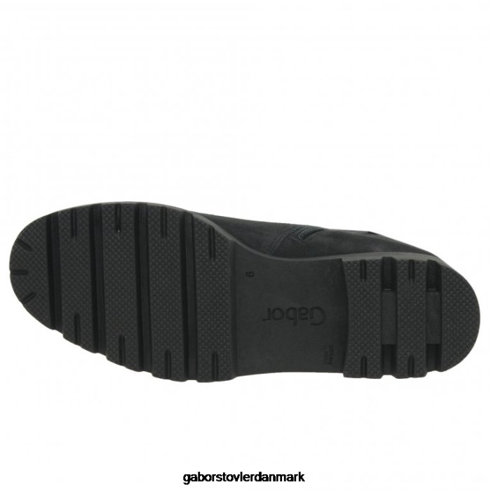 Gabor Kvinder newport chelsea støvler 4T2H6210 fodtøj mørkegrå ruskind