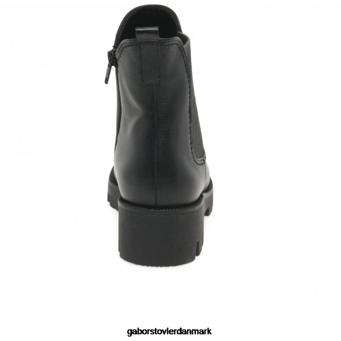 Gabor Kvinder newport chelsea støvler 4T2H6213 fodtøj sort