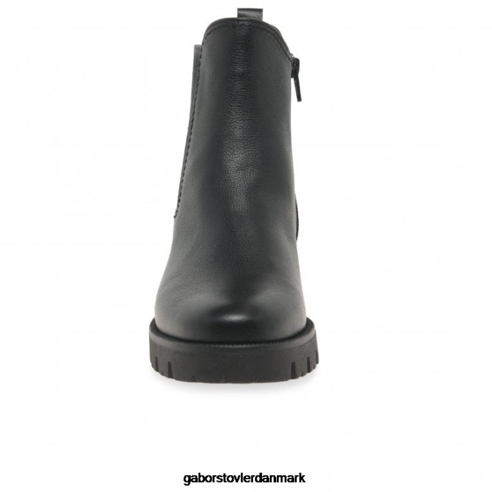 Gabor Kvinder newport chelsea støvler 4T2H6213 fodtøj sort
