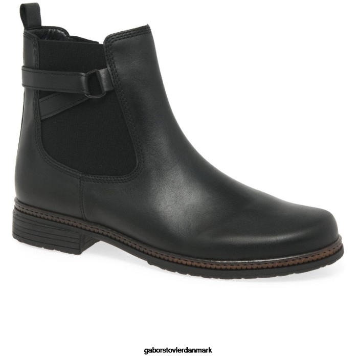 Gabor Kvinder nolene chelsea støvler 4T2H6226 fodtøj sort