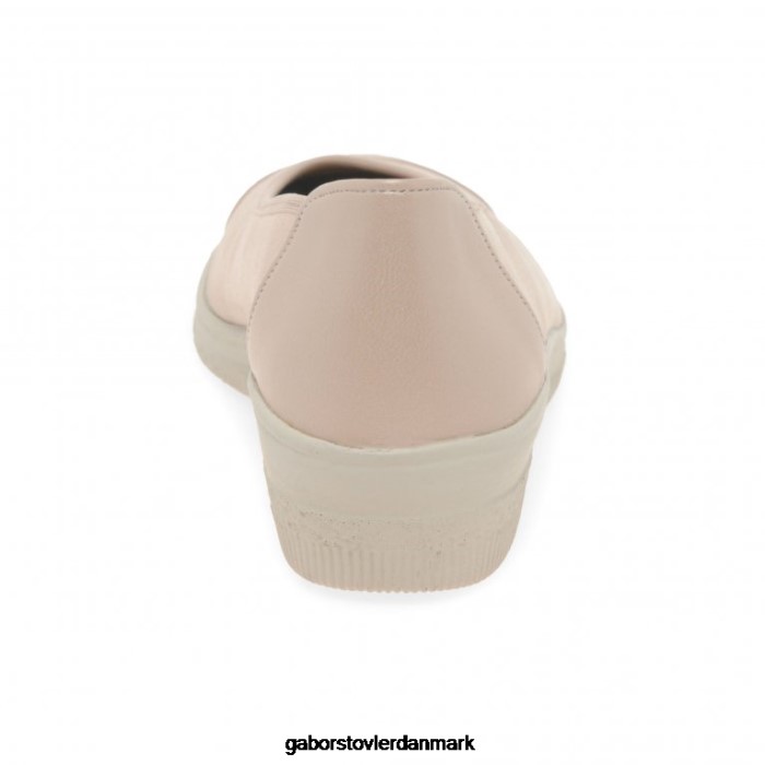 Gabor Kvinder petunia patent accent lavhælede pumps 4T2H6117 fodtøj lys rosa ruskind