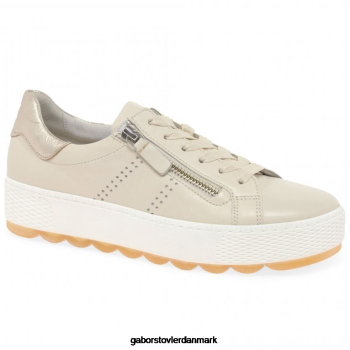 Gabor Kvinder quench casual sneakers 4T2H6134 fodtøj elfenben/muskel