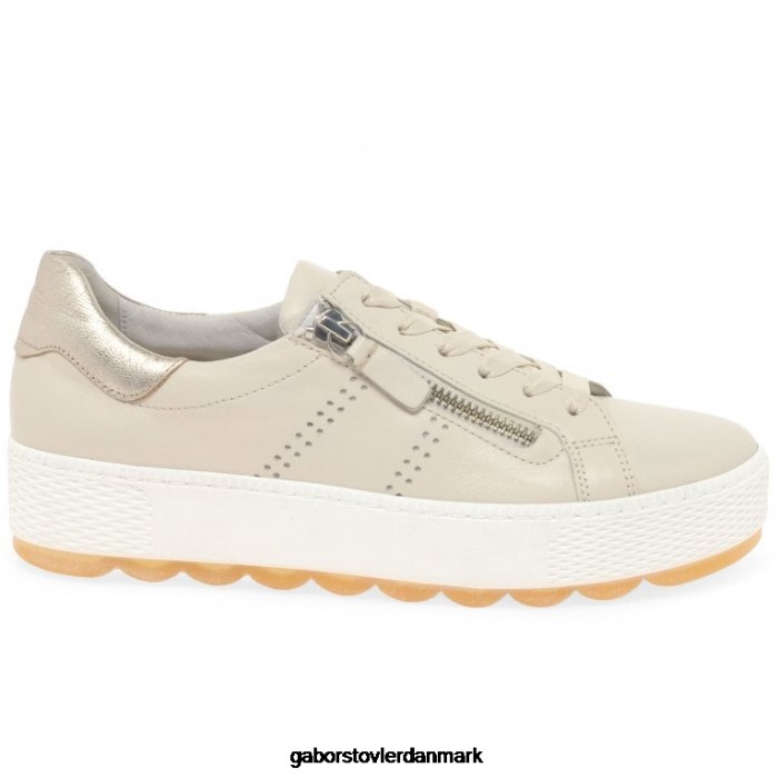 Gabor Kvinder quench casual sneakers 4T2H6134 fodtøj elfenben/muskel
