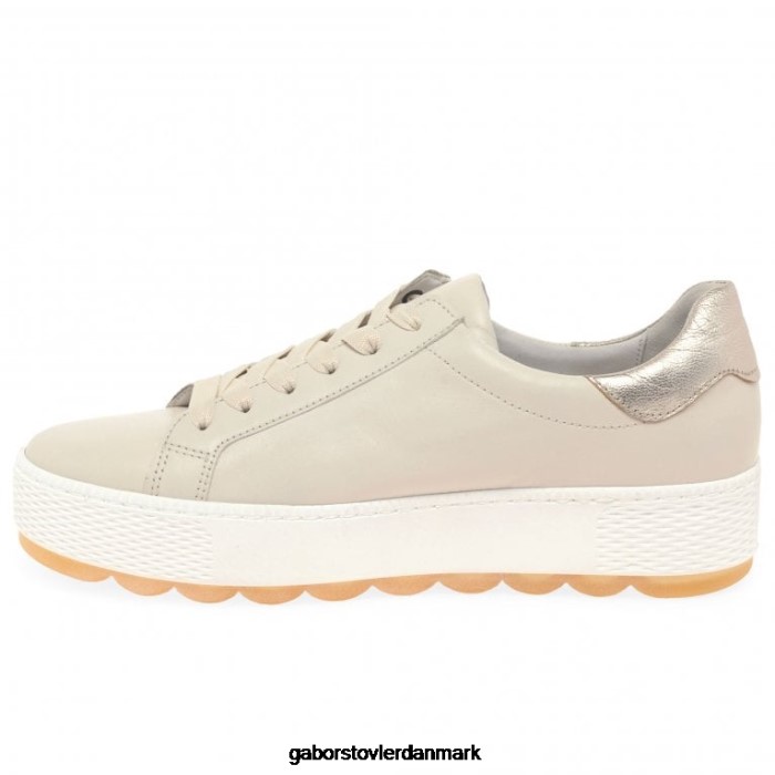 Gabor Kvinder quench casual sneakers 4T2H6134 fodtøj elfenben/muskel