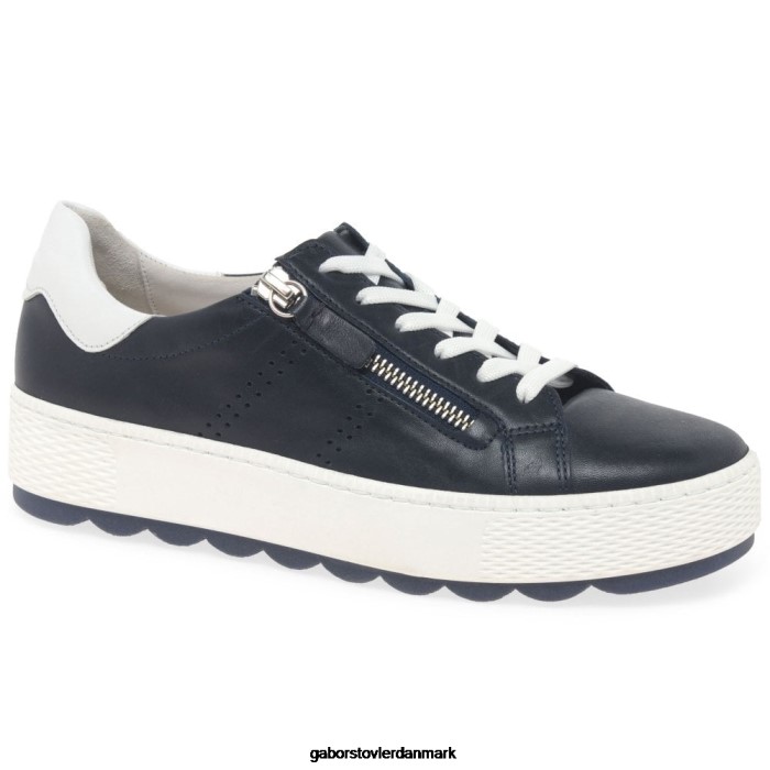 Gabor Kvinder quench casual sneakers 4T2H6135 fodtøj midnat/hvid