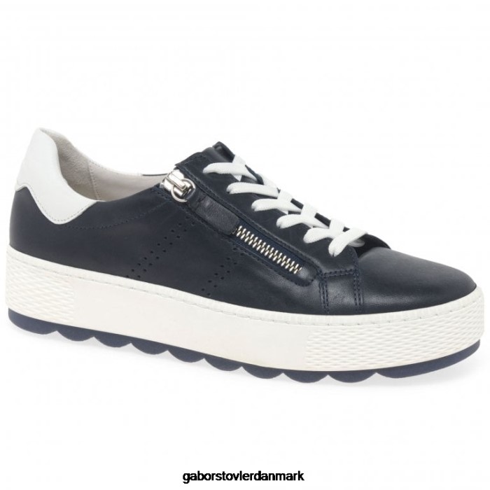 Gabor Kvinder quench casual sneakers 4T2H6135 fodtøj midnat/hvid