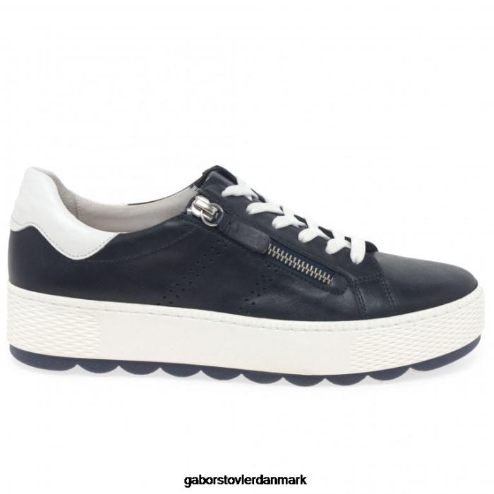 Gabor Kvinder quench casual sneakers 4T2H6135 fodtøj midnat/hvid