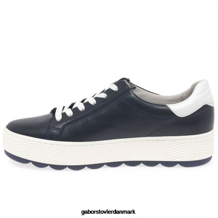 Gabor Kvinder quench casual sneakers 4T2H6135 fodtøj midnat/hvid