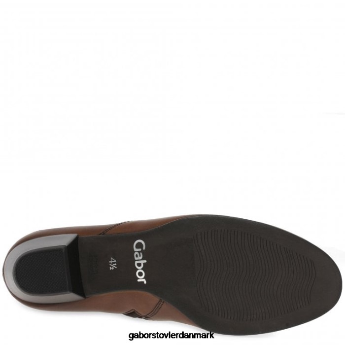 Gabor Kvinder rachel læder støvler med bred pasform 4T2H6261 fodtøj sattel