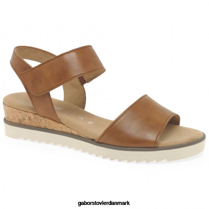 Gabor Kvinder raynor sandaler 4T2H6159 fodtøj kamel