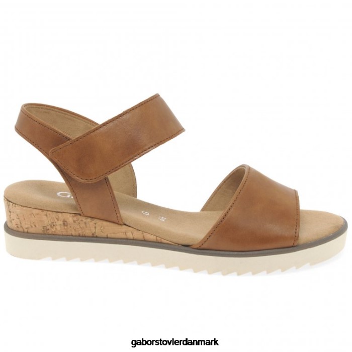 Gabor Kvinder raynor sandaler 4T2H6159 fodtøj kamel