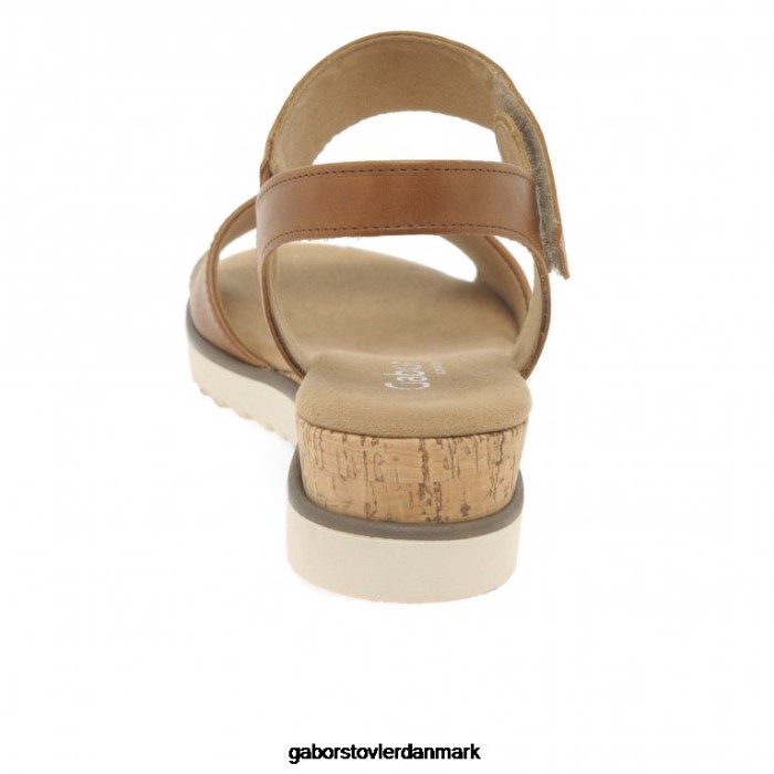 Gabor Kvinder raynor sandaler 4T2H6159 fodtøj kamel