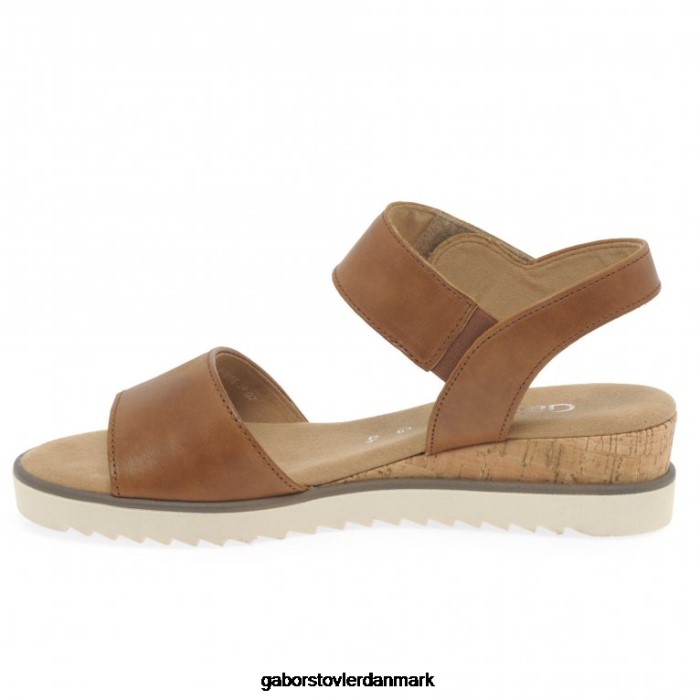 Gabor Kvinder raynor sandaler 4T2H6159 fodtøj kamel