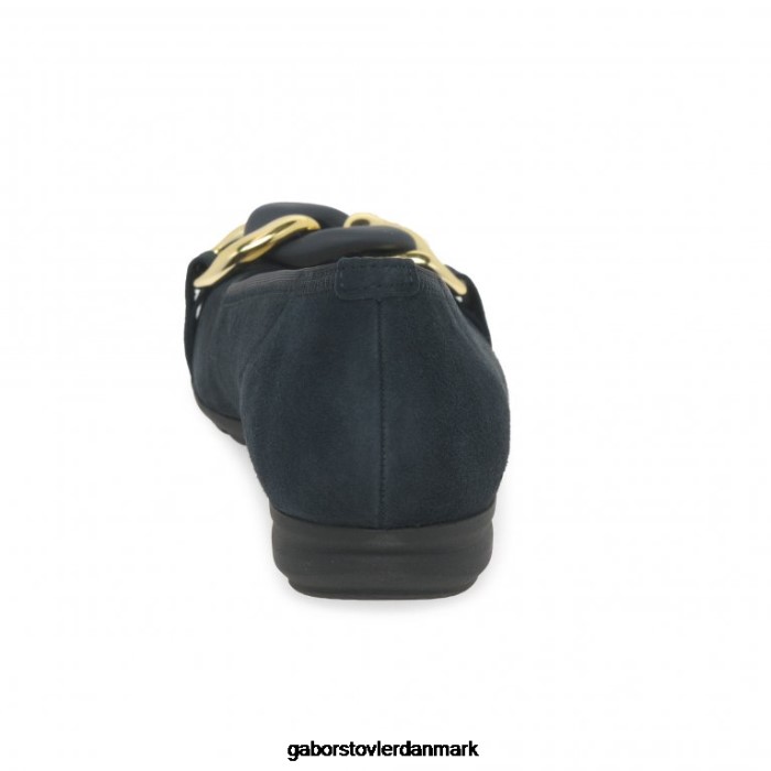 Gabor Kvinder sabia fritidssko 4T2H66 fodtøj mørkeblå ruskind