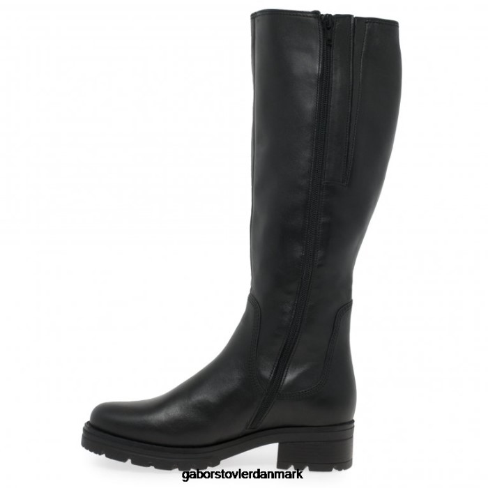 Gabor Kvinder sadberge l knæhøje støvler 4T2H6266 fodtøj sort