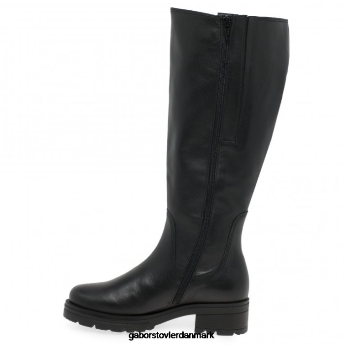 Gabor Kvinder sadberge xl knæhøje støvler 4T2H6336 fodtøj sort
