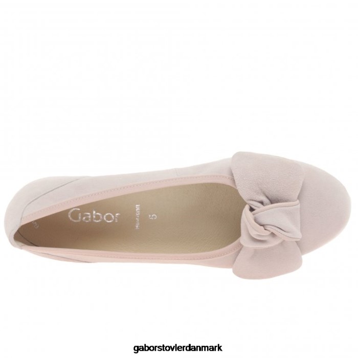 Gabor Kvinder salerna sko 4T2H619 fodtøj nøgen ruskind/rouge