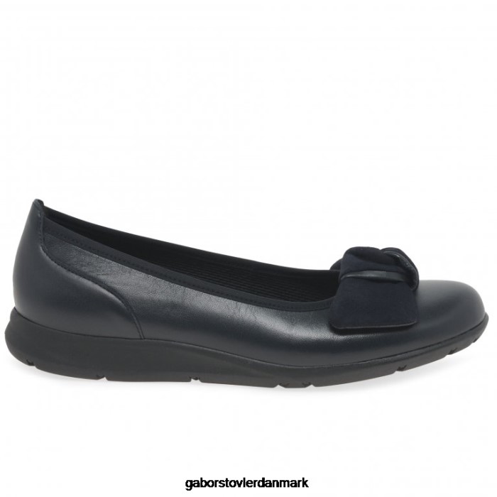 Gabor Kvinder salerna sko 4T2H620 fodtøj midnat/ruskind