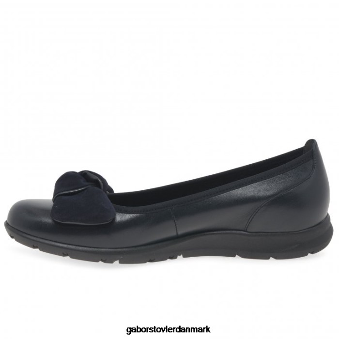 Gabor Kvinder salerna sko 4T2H620 fodtøj midnat/ruskind