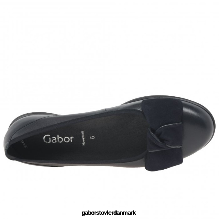 Gabor Kvinder salerna sko 4T2H620 fodtøj midnat/ruskind