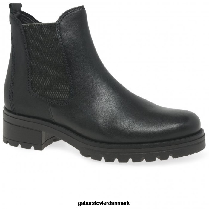 Gabor Kvinder sallis ankelstøvler 4T2H6231 fodtøj sort