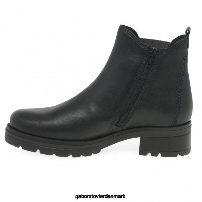 Gabor Kvinder sallis ankelstøvler 4T2H6231 fodtøj sort