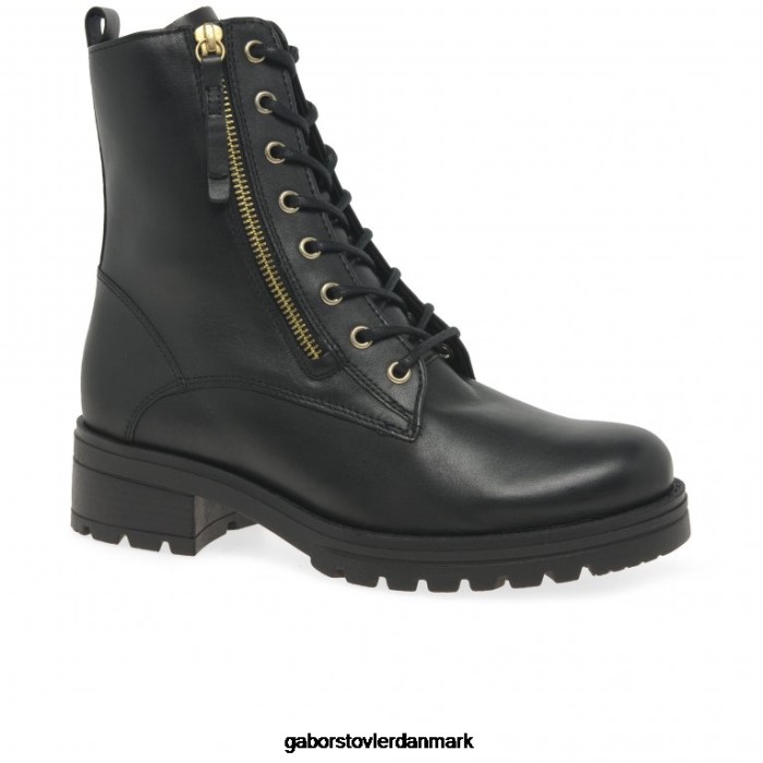 Gabor Kvinder tjene biker støvler 4T2H6253 fodtøj sort