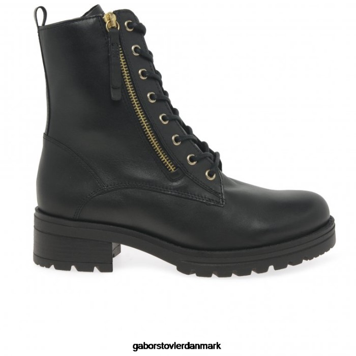 Gabor Kvinder tjene biker støvler 4T2H6253 fodtøj sort