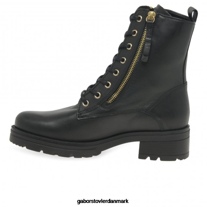 Gabor Kvinder tjene biker støvler 4T2H6253 fodtøj sort