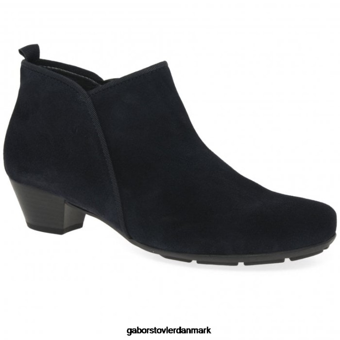 Gabor Kvinder trudy ankelstøvler 4T2H6195 fodtøj marine ruskind