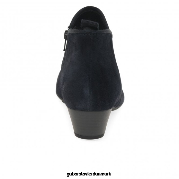 Gabor Kvinder trudy ankelstøvler 4T2H6195 fodtøj marine ruskind