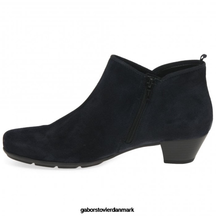 Gabor Kvinder trudy ankelstøvler 4T2H6195 fodtøj marine ruskind