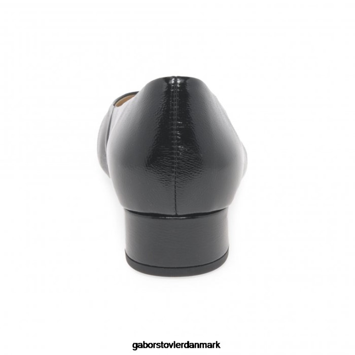 Gabor Kvinder udvikle banesko 4T2H664 fodtøj sort patent 2