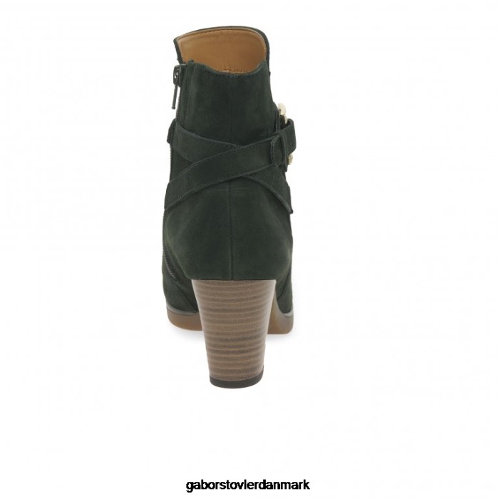 Gabor Kvinder vaad ankelstøvler 4T2H6192 fodtøj mørkt skov ruskind