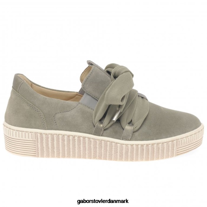 Gabor Kvinder vals fritidssko 4T2H6127 fodtøj salvia/bronze ruskind