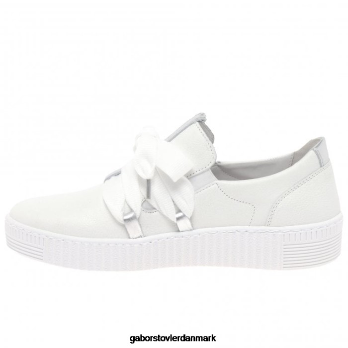 Gabor Kvinder vals fritidssko 4T2H6130 fodtøj hvid/sølv
