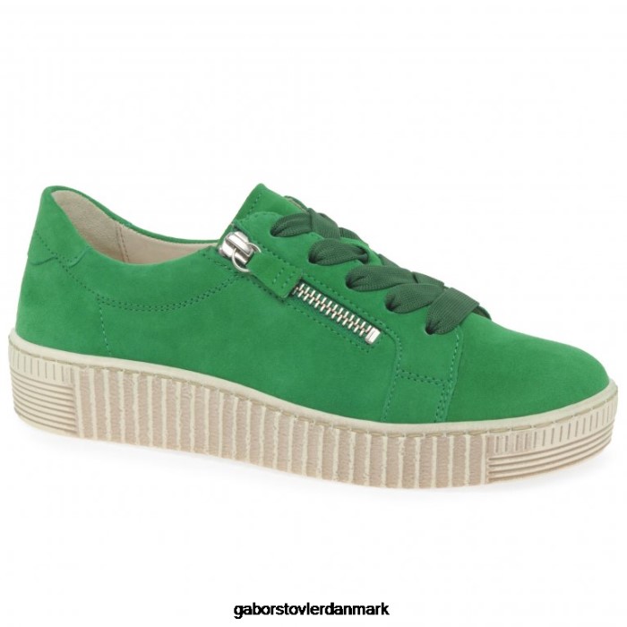 Gabor Kvinder visdom fritidssko 4T2H6123 fodtøj verde ruskind