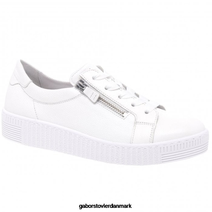 Gabor Kvinder visdom fritidssko 4T2H6324 fodtøj hvid