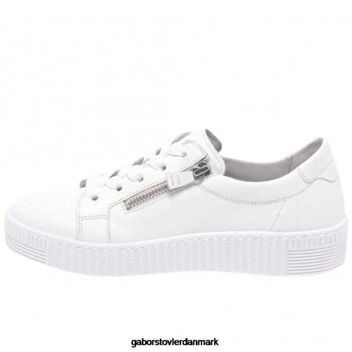 Gabor Kvinder visdom fritidssko 4T2H6324 fodtøj hvid