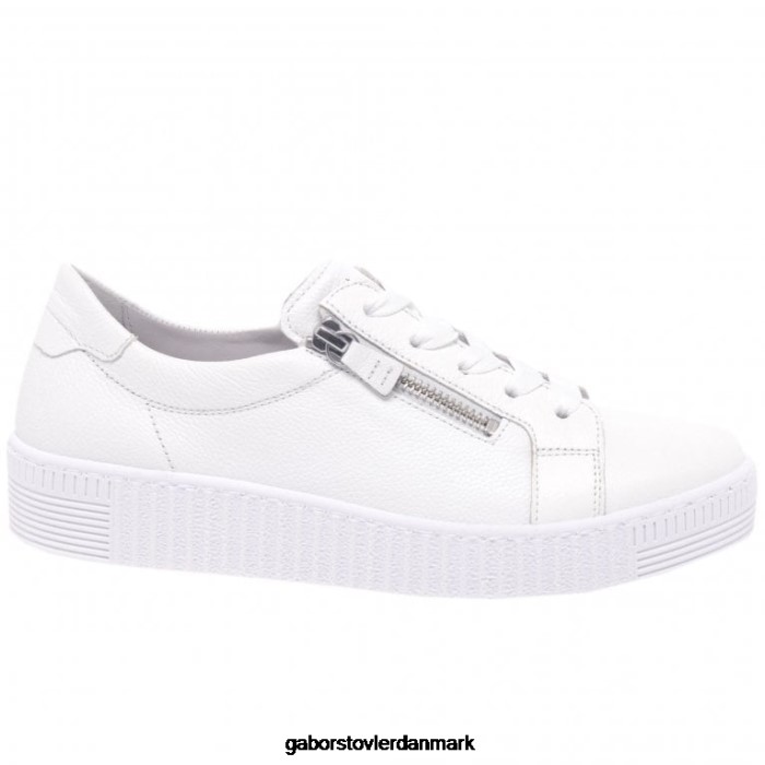 Gabor Kvinder visdom fritidssko 4T2H6324 fodtøj hvid