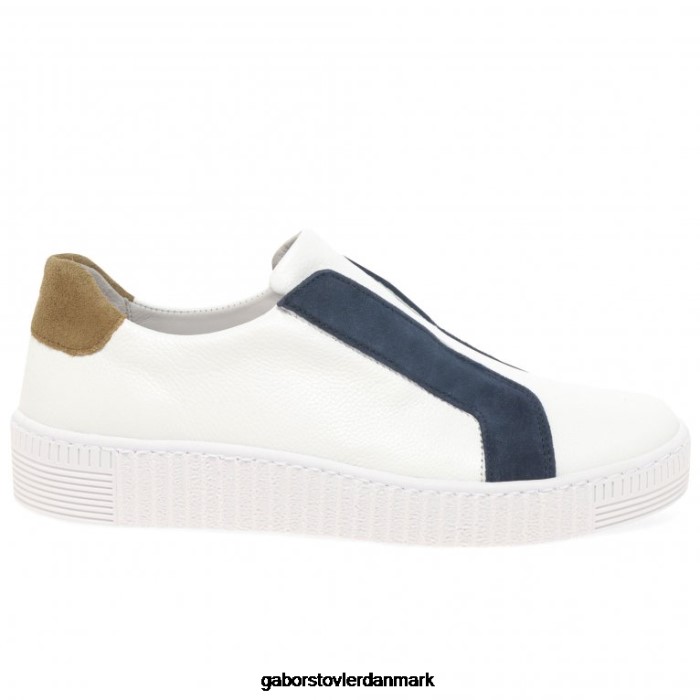 Gabor Kvinder wye sports fritidssko 4T2H6140 fodtøj hvid/marin
